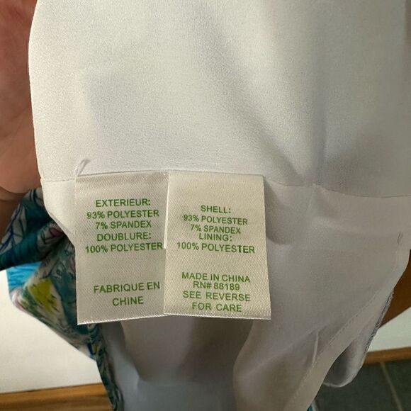 Lilly Pulitzer Marli Postcards From Positano Engineered Stretch Crepe Dress - Picture 9 of 13